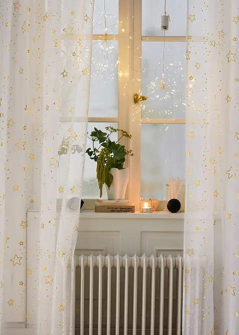 LED hangdecoratie ster (set van 2), bonprix