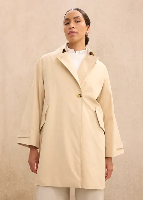 Trenchcoat in A-lijn, bonprix
