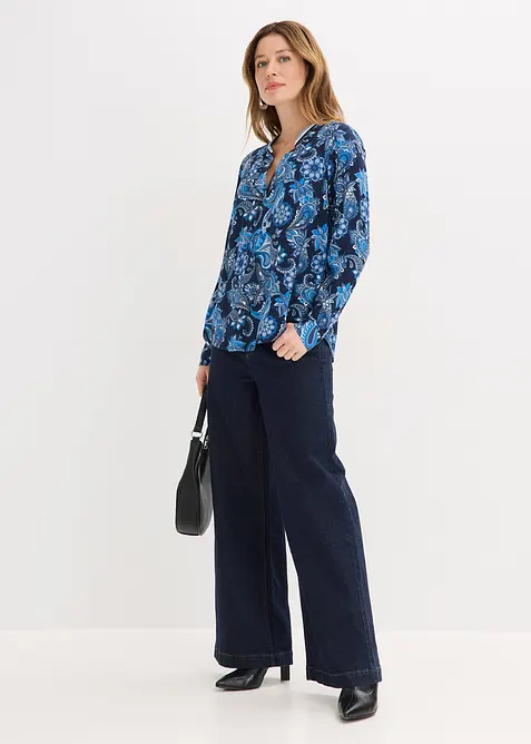 Tuniekblouse van soepele viscose, bonprix