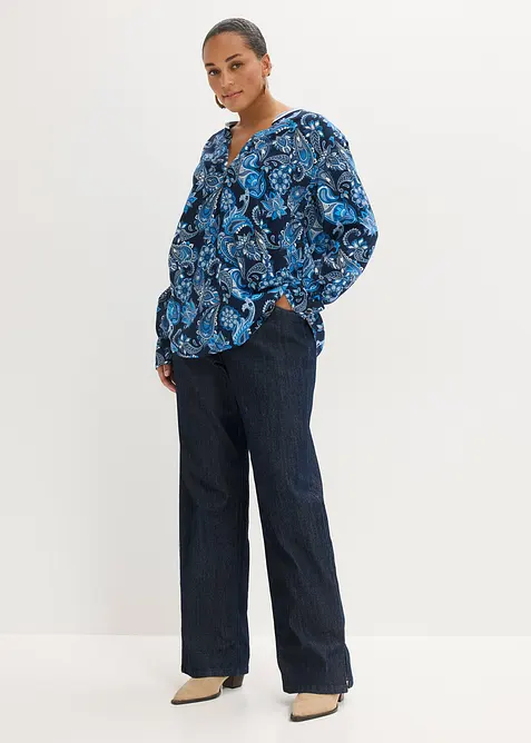 Tuniekblouse van soepele viscose, bonprix
