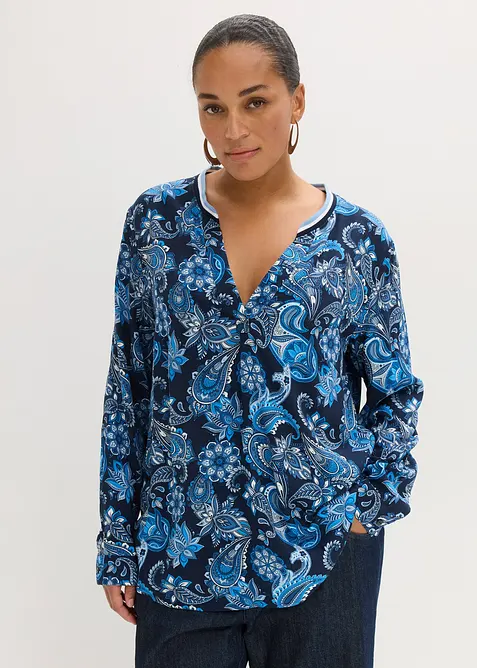 Tuniekblouse van soepele viscose, bonprix