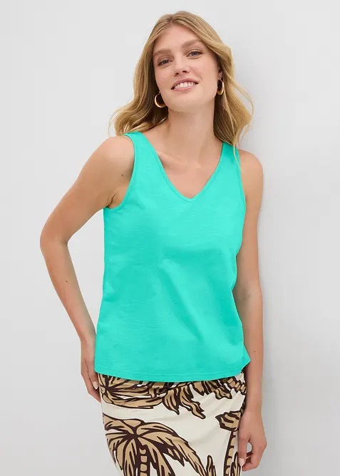 Tanktop van katoen (set van 2), bonprix