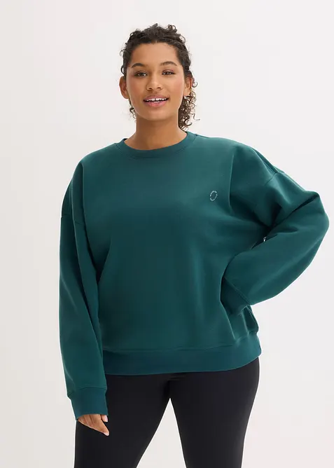 Oversized thermo sweater, sneldrogend, bonprix