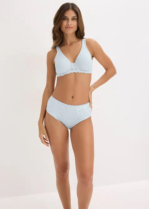 Maxislip met fijn kant (set van 2), bonprix