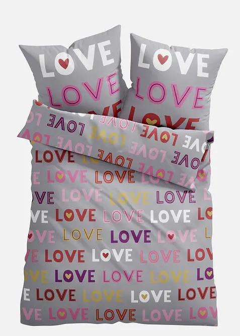 Dekbedovertrek in een katoenmix, bonprix