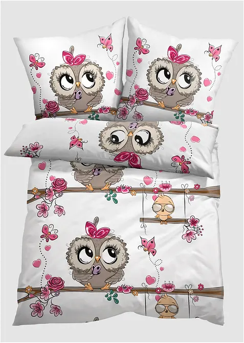 Dekbedovertrek in een katoenmix, bonprix