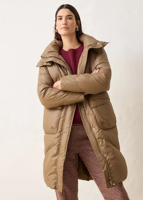 Lange donsjas met gerecycled dons, waterafstotend, bonprix