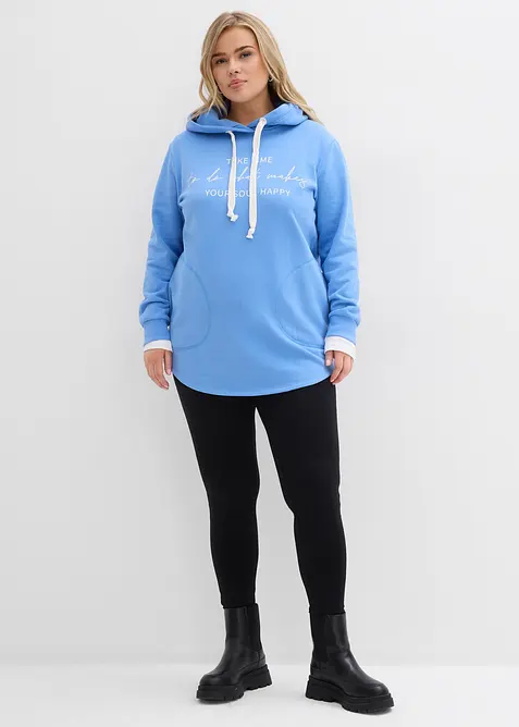Joggingpak met lange sweater en legging (2-dlg.), bonprix