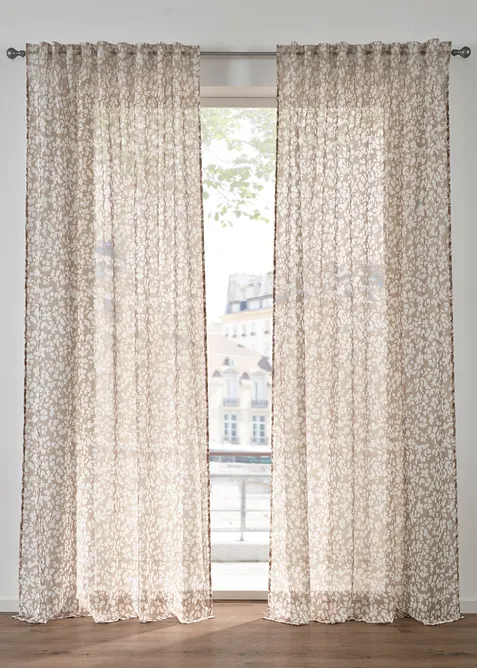 Gordijnen van batist (set van 2), bonprix