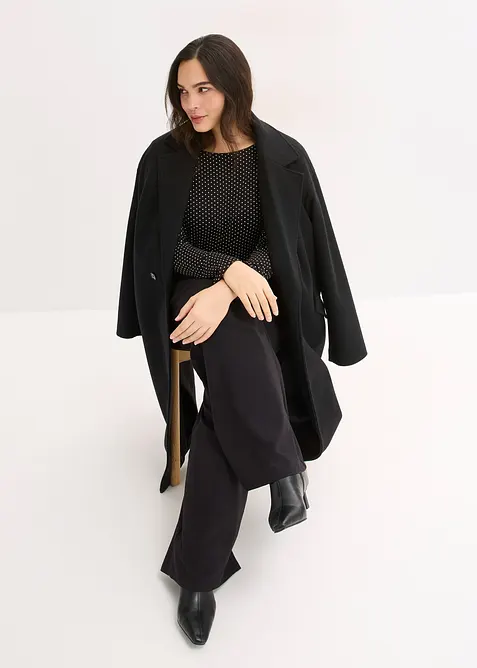 Shirt in een zachte viscosemix, bonprix