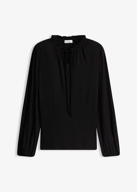 Longsleeve van viscosemix, bonprix