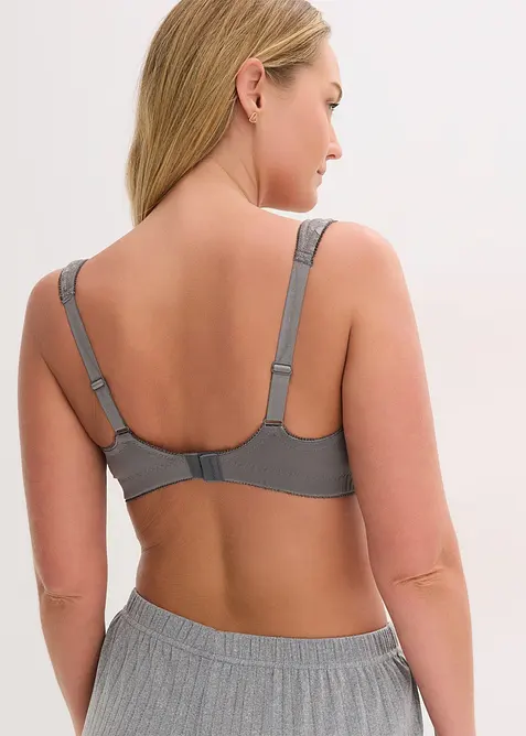 Steun bh met gewatteerde bandjes (set van 2), bonprix