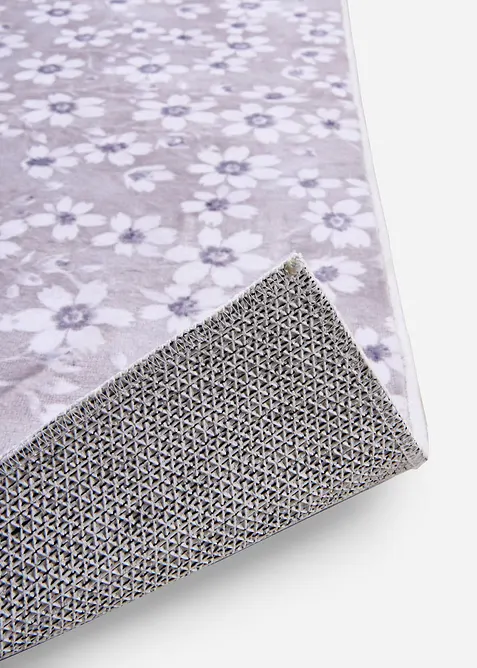 Badmat met bloemenpatrooon, bonprix