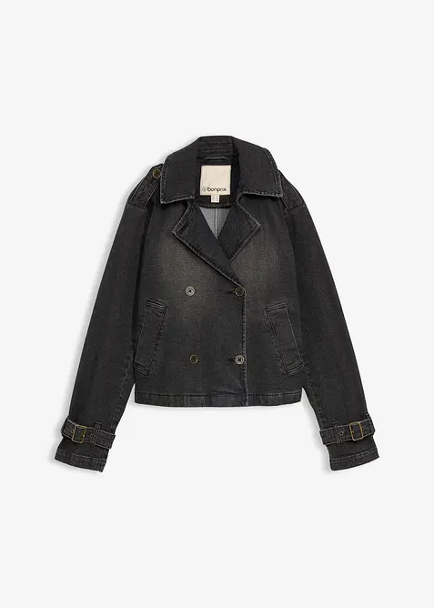 Spijkerjasje in trenchlook, bonprix