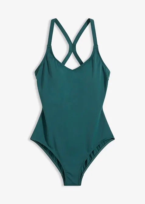 Sneldrogend badpak met racerback, bonprix