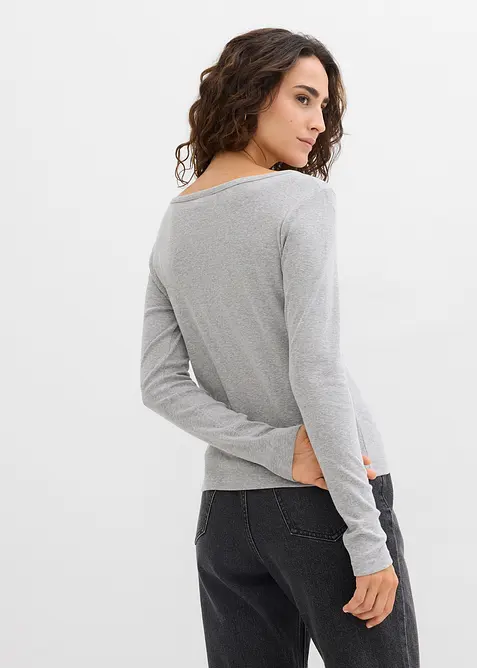 Longsleeve van puur biologisch katoen, bonprix