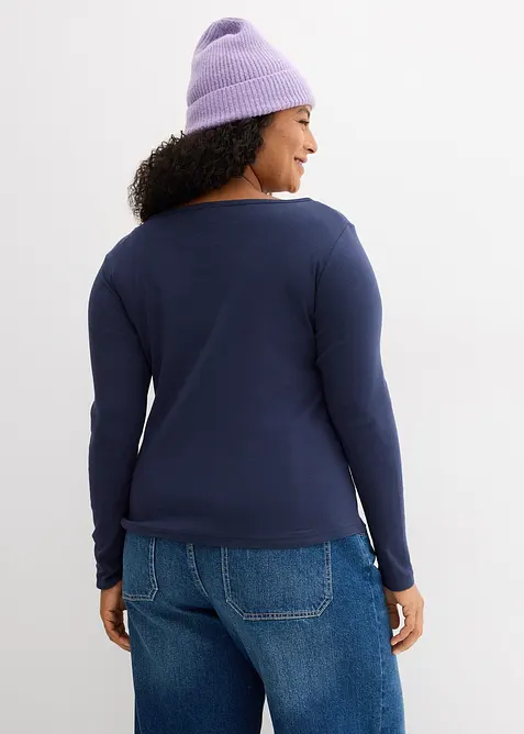 Longsleeve van puur biologisch katoen, bonprix