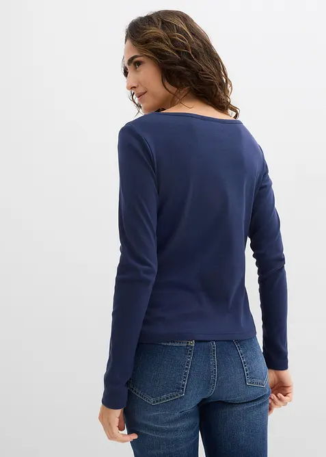 Longsleeve van puur biologisch katoen, bonprix