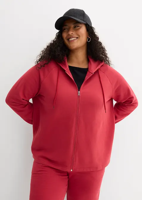 Sweatvest van puur biologisch katoen, bonprix