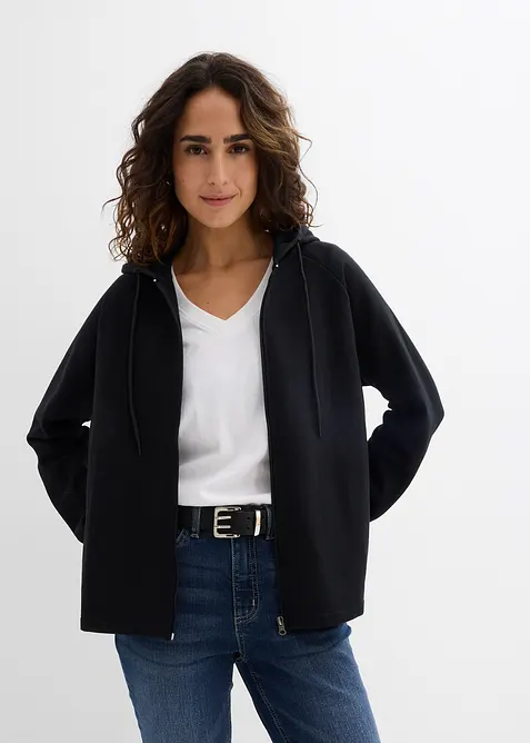 Sweatvest van puur biologisch katoen, bonprix