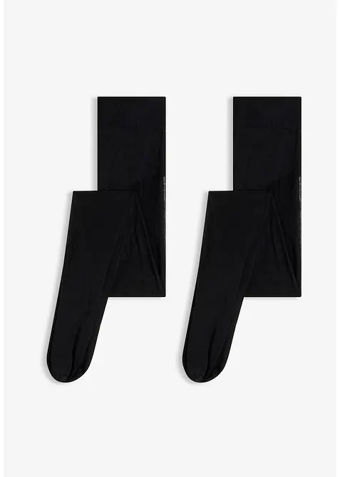 Panty met comfortabele tailleband 30 DEN (set van 2), bonprix