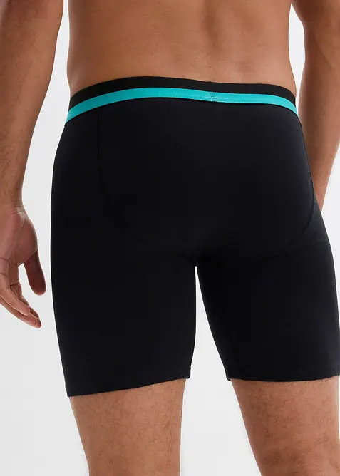 Lange boxershorts, strak, van zacht katoen (set van 2), bonprix