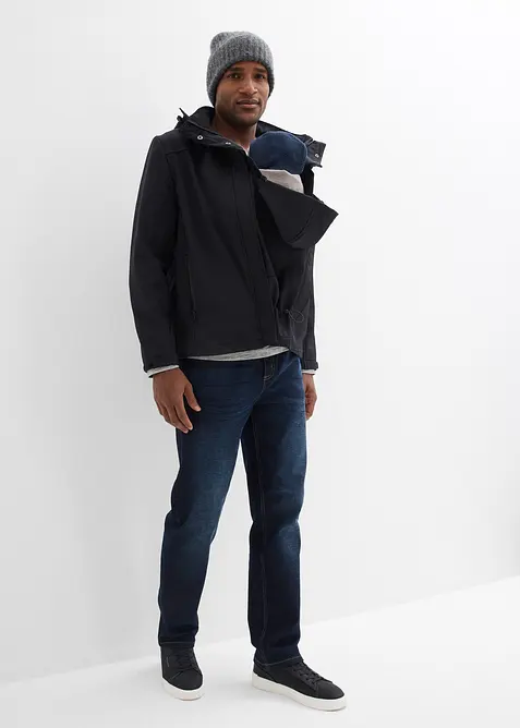 3-in-1 draagjas voor heren met draagfunctie aan de voor- en achterkant, bonprix