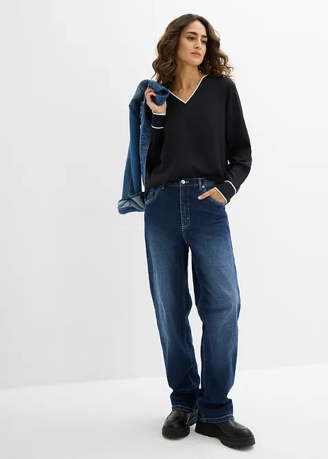 Tuniekblouse van soepele viscose, bonprix