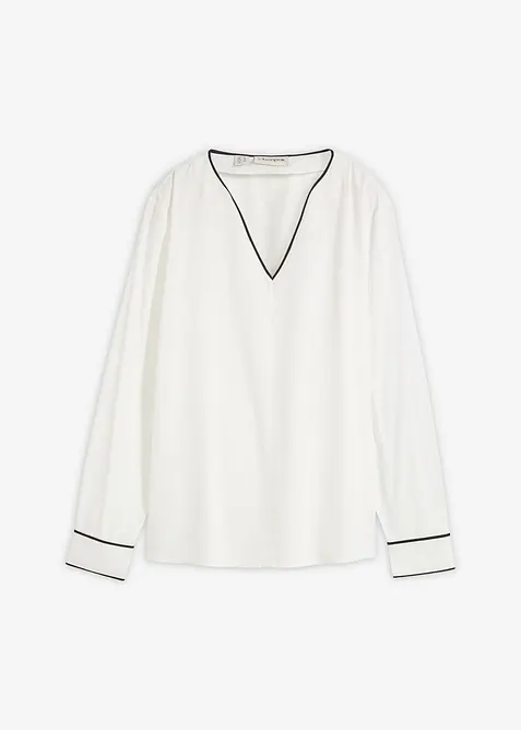 Tuniekblouse van soepele viscose, bonprix