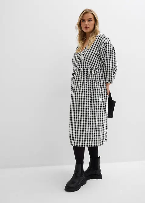 Oversized midi jurk, bonprix