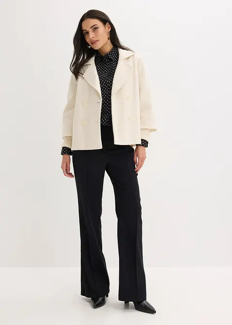 Overhemdblouses met katoen (set van 2), bonprix