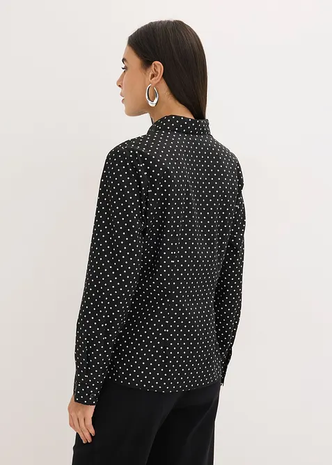 Overhemdblouses met katoen (set van 2), bonprix