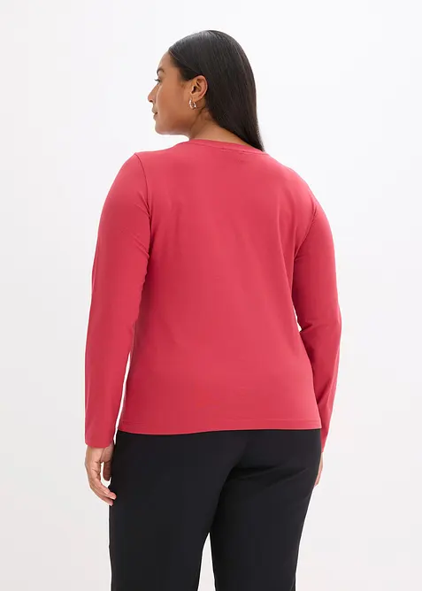 Longsleeve met biologisch katoen, bonprix