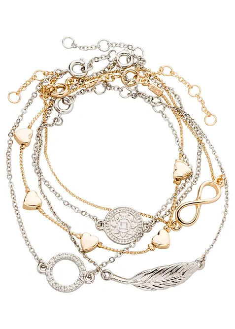 Armbanden (5-dlg. set), bonprix