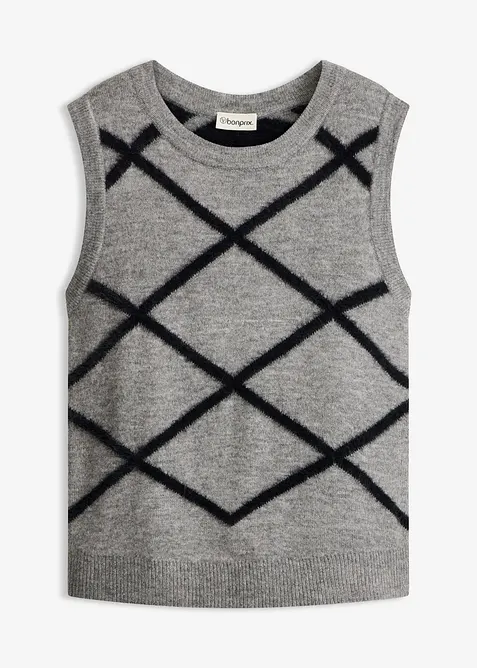 Spencer met veergaren, bonprix