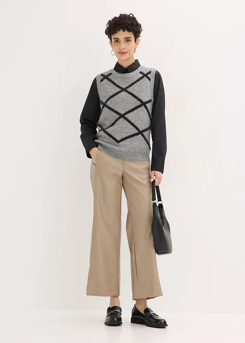 Spencer met veergaren, bonprix