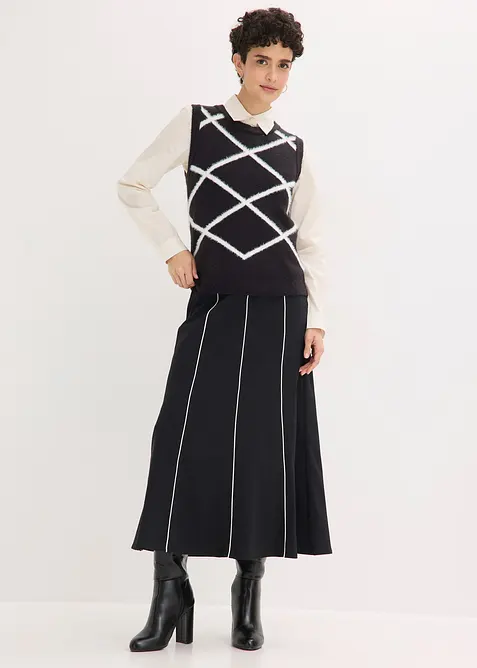 Spencer met veergaren, bonprix