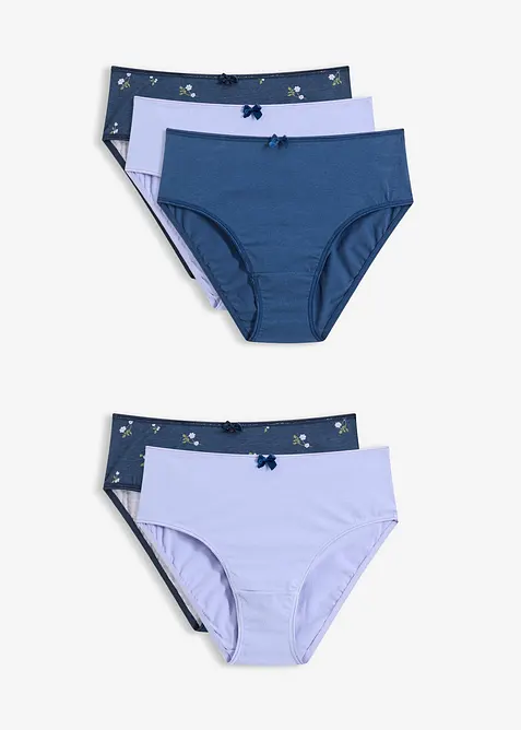 Maxislip met comfortabel katoen (5 stuks), bonprix