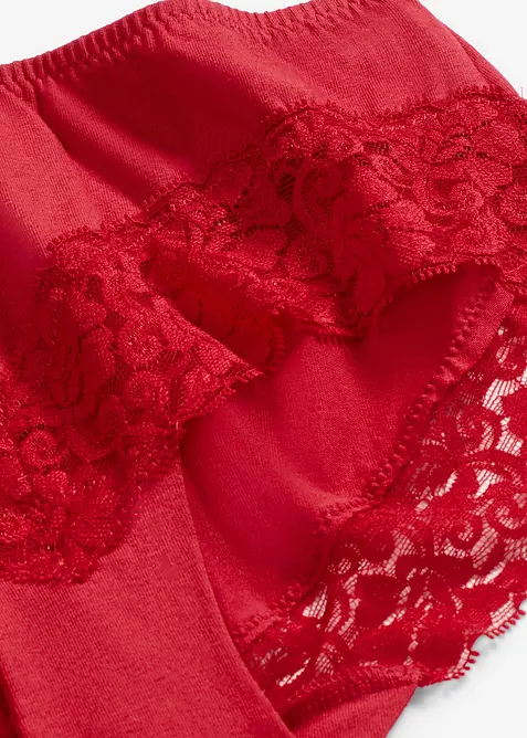 Hipster met kant (set van 4), bonprix