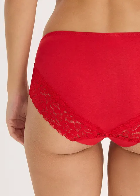 Hipster met kant (set van 4), bonprix