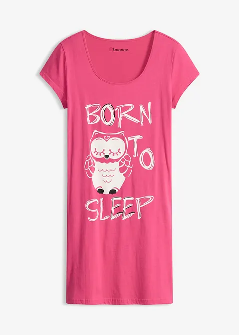 Kort nachthemd van biologisch katoen, bonprix