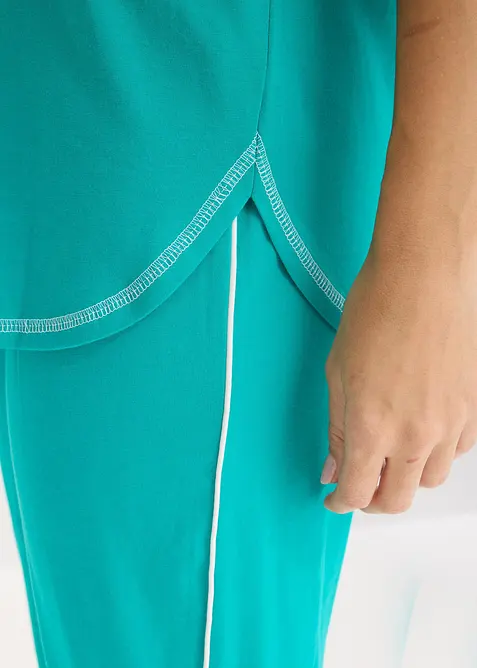 Capri pyjama van biologisch katoen, bonprix