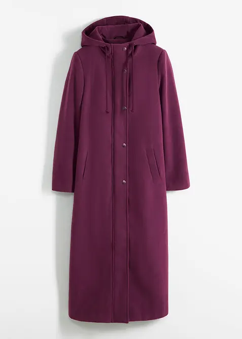 Lange jas in wollen look, maxilengte, bonprix