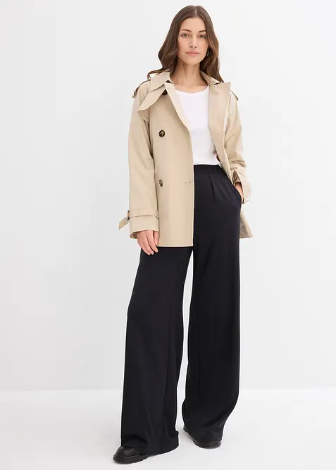 Geribd shirt met biologisch katoen (set van 2), bonprix