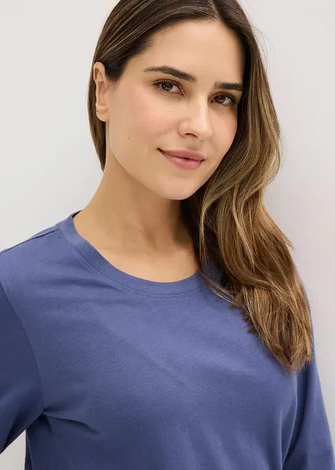 Pyjama van katoen (3-dlg. set), bonprix