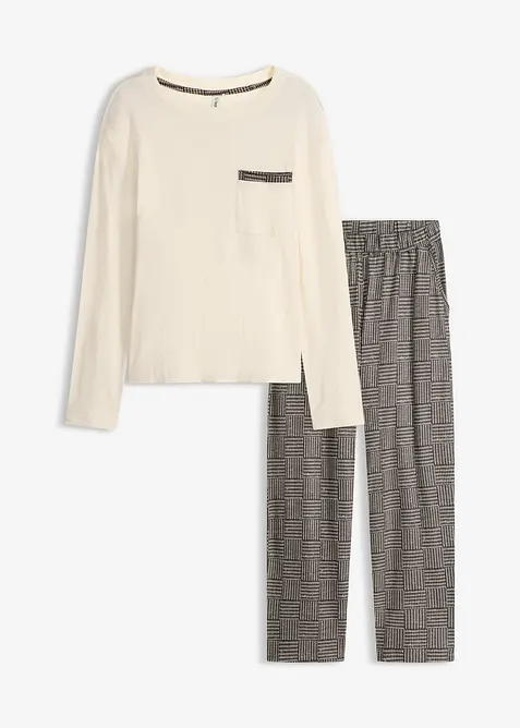 Pyjama van zacht katoen, bonprix