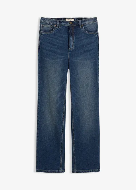 Loose fit straight jeans, high waist, bonprix