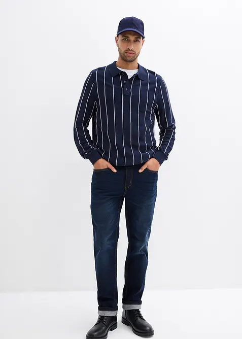 Fijngebreide trui met polokraag, bonprix