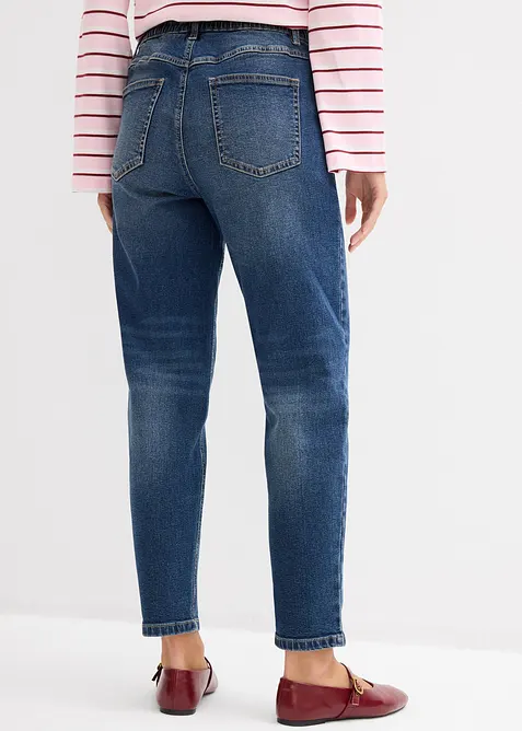 Mom jeans high waist, cropped, bonprix