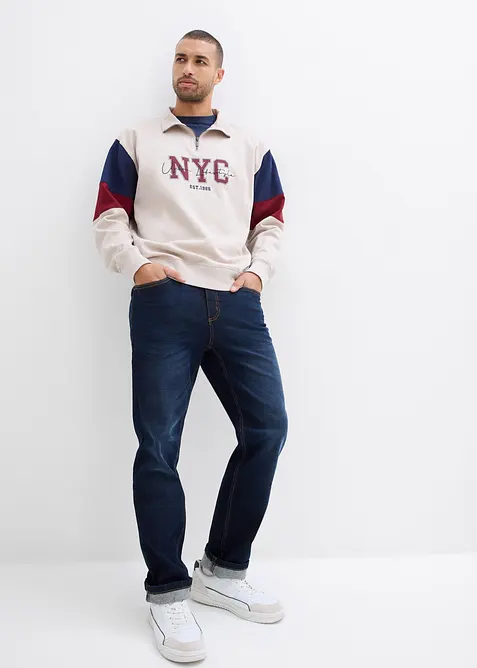 Sweater van biologisch katoen, loose fit, bonprix